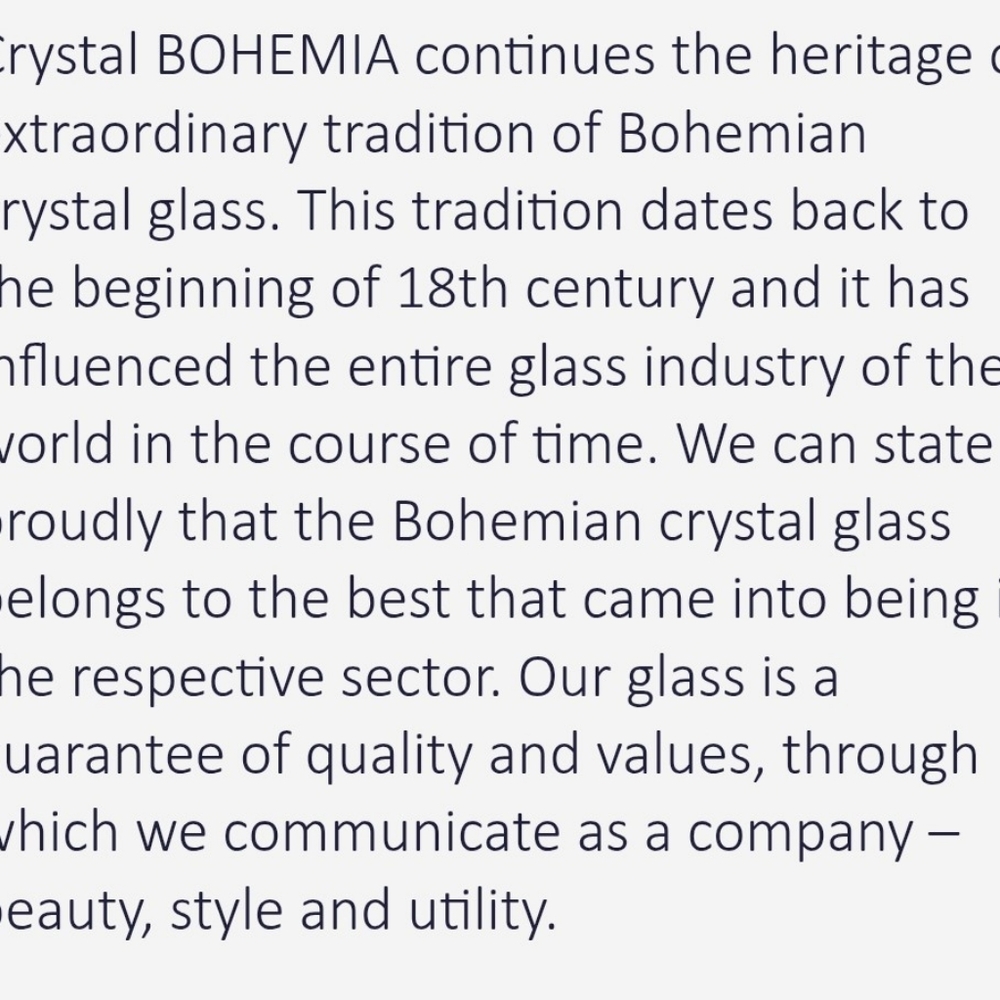 Bohemia 4 Glass Cup - Picture 4 of 4